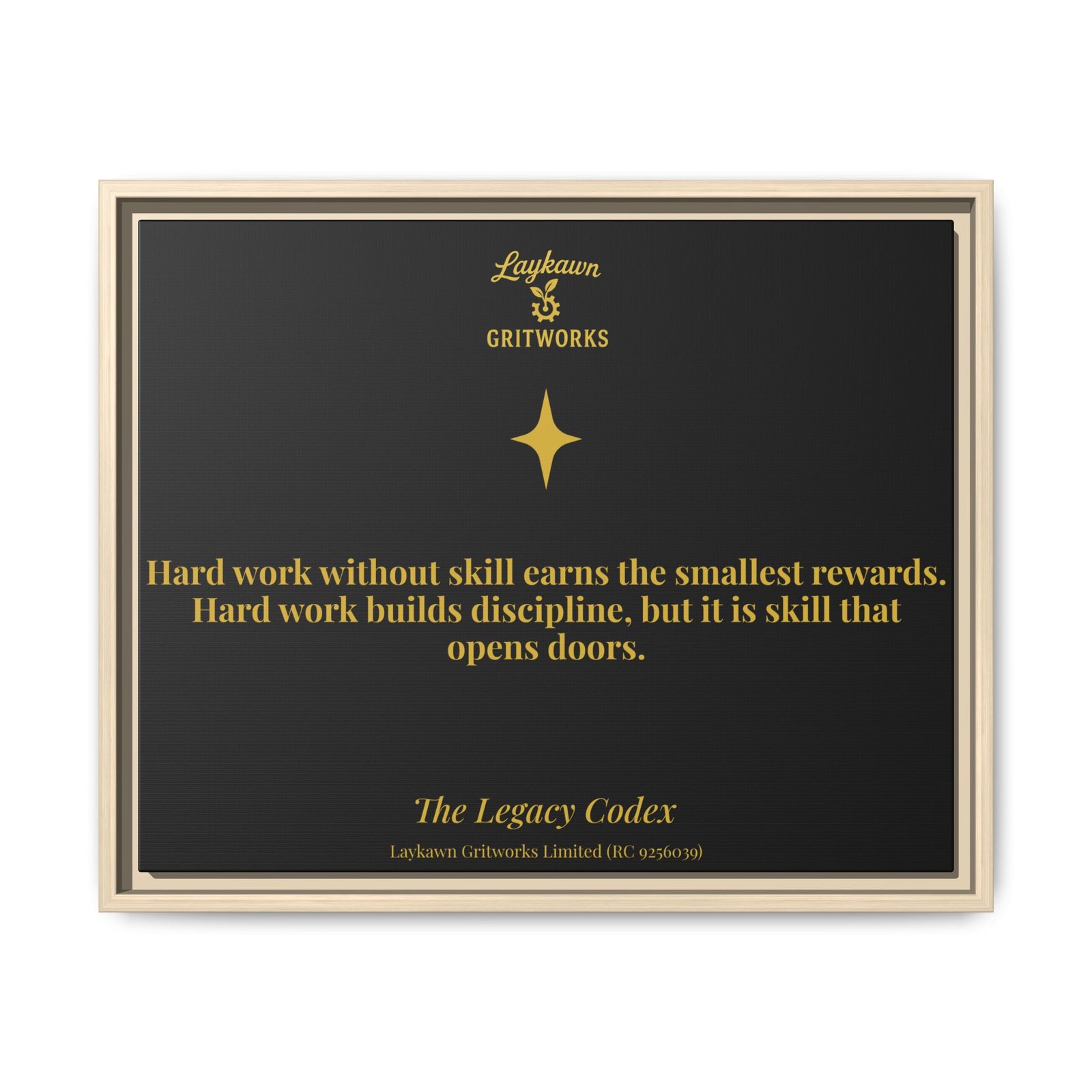 The Value of Skill – The Legacy Codex Premium Framed Canvas - Image 21