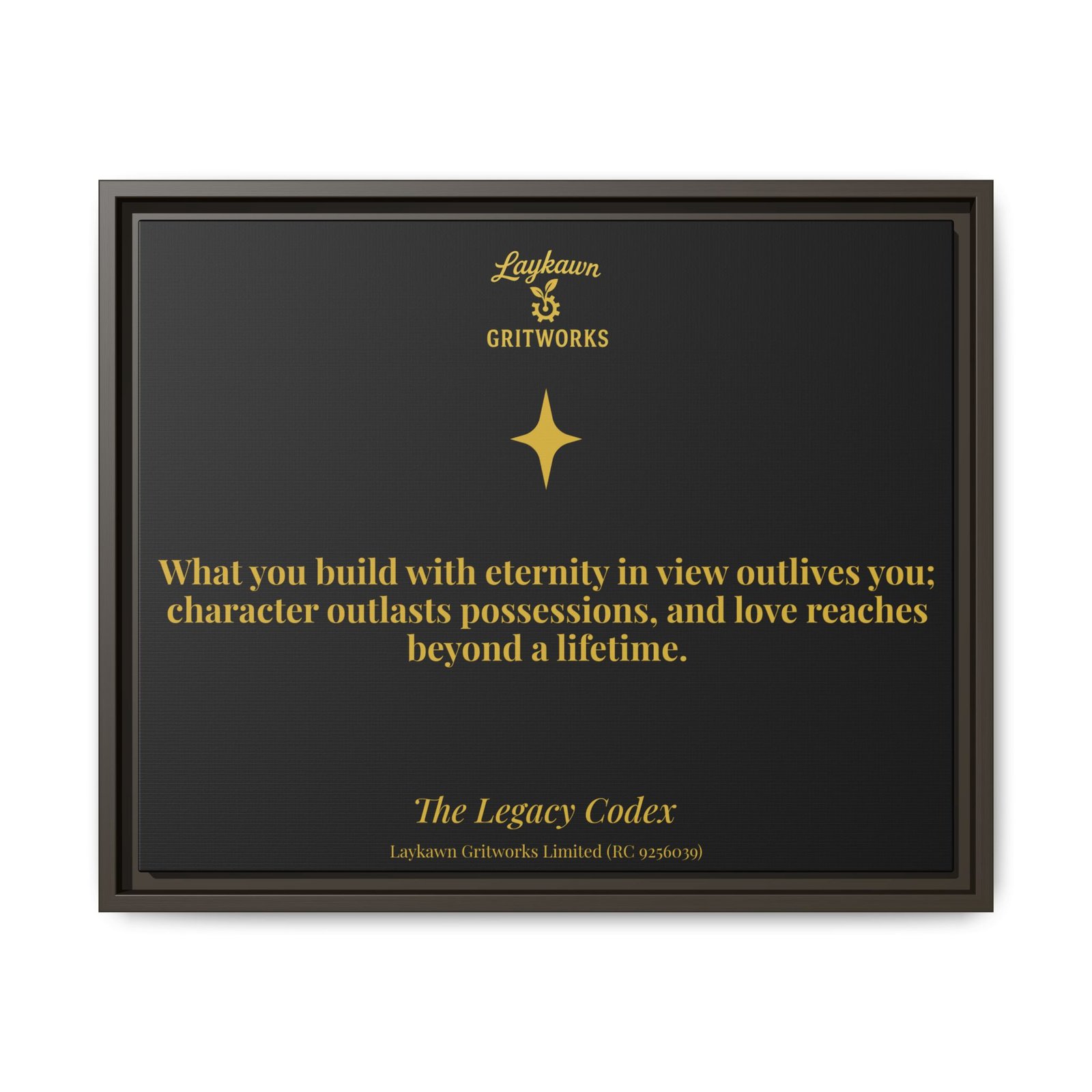 Eternity in View – The Legacy Codex Premium Framed Canvas - Image 25