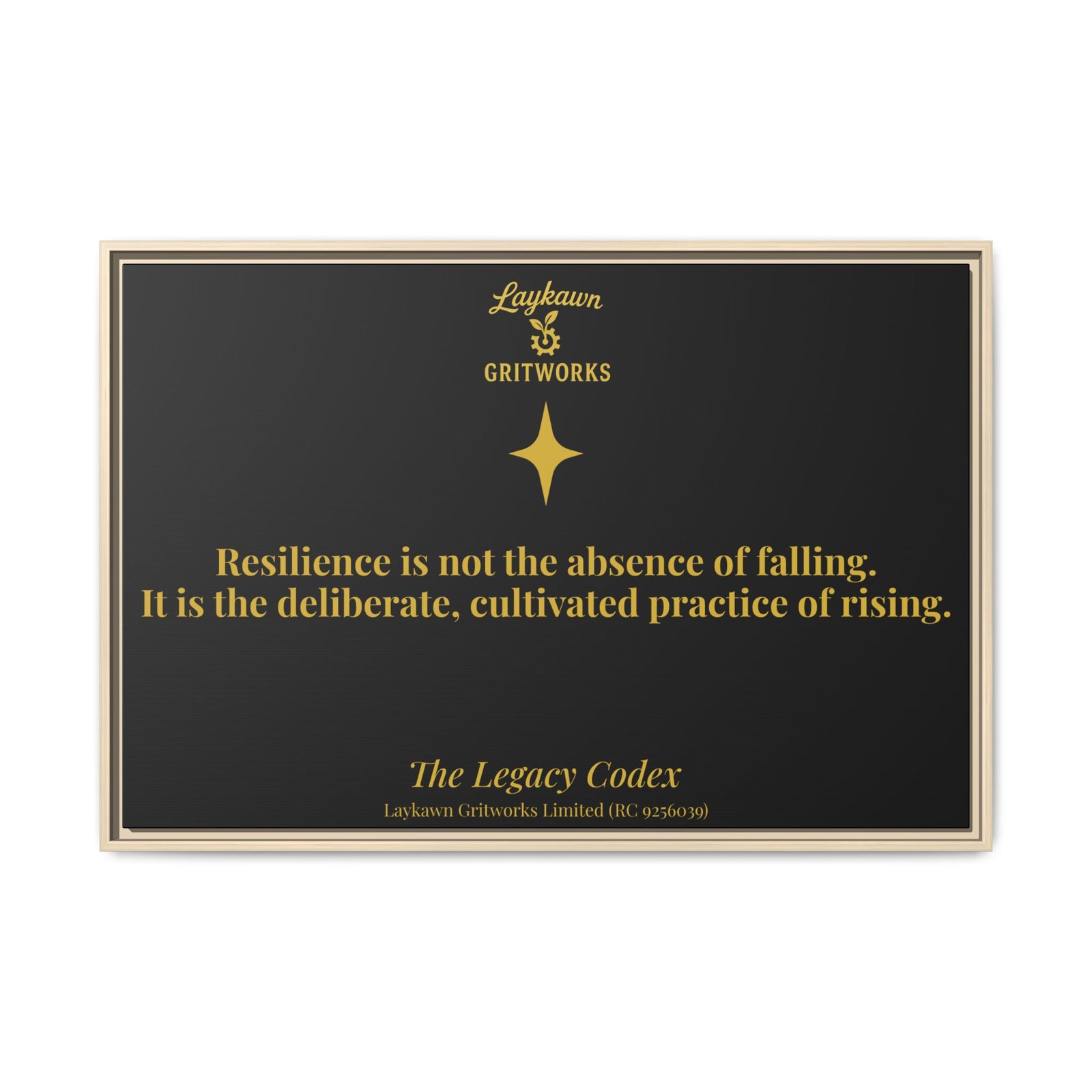 The Practice of Rising – The Legacy Codex Premium Framed Canvas - Image 45
