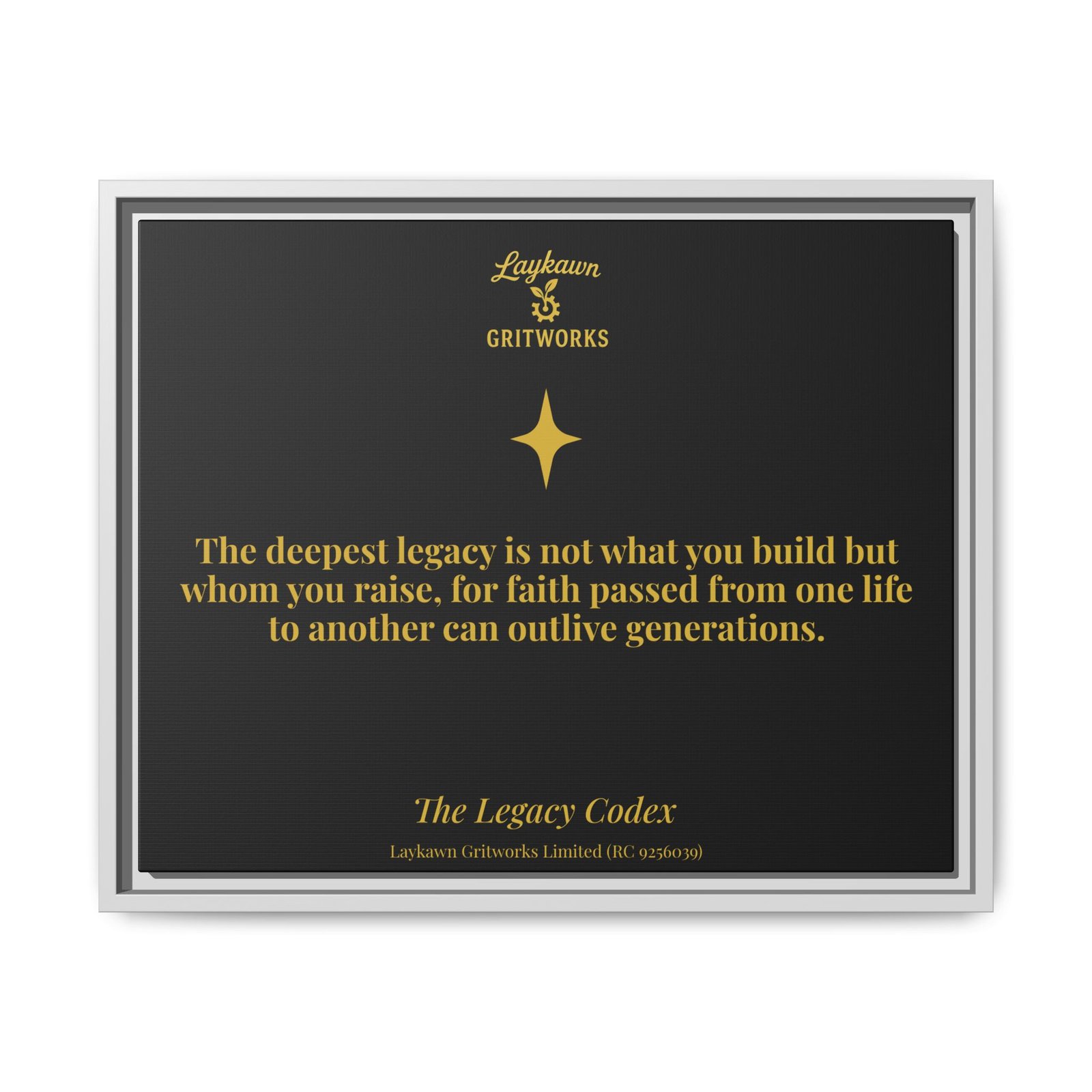 The Deepest Legacy – The Legacy Codex Premium Framed Canvas - Image 17