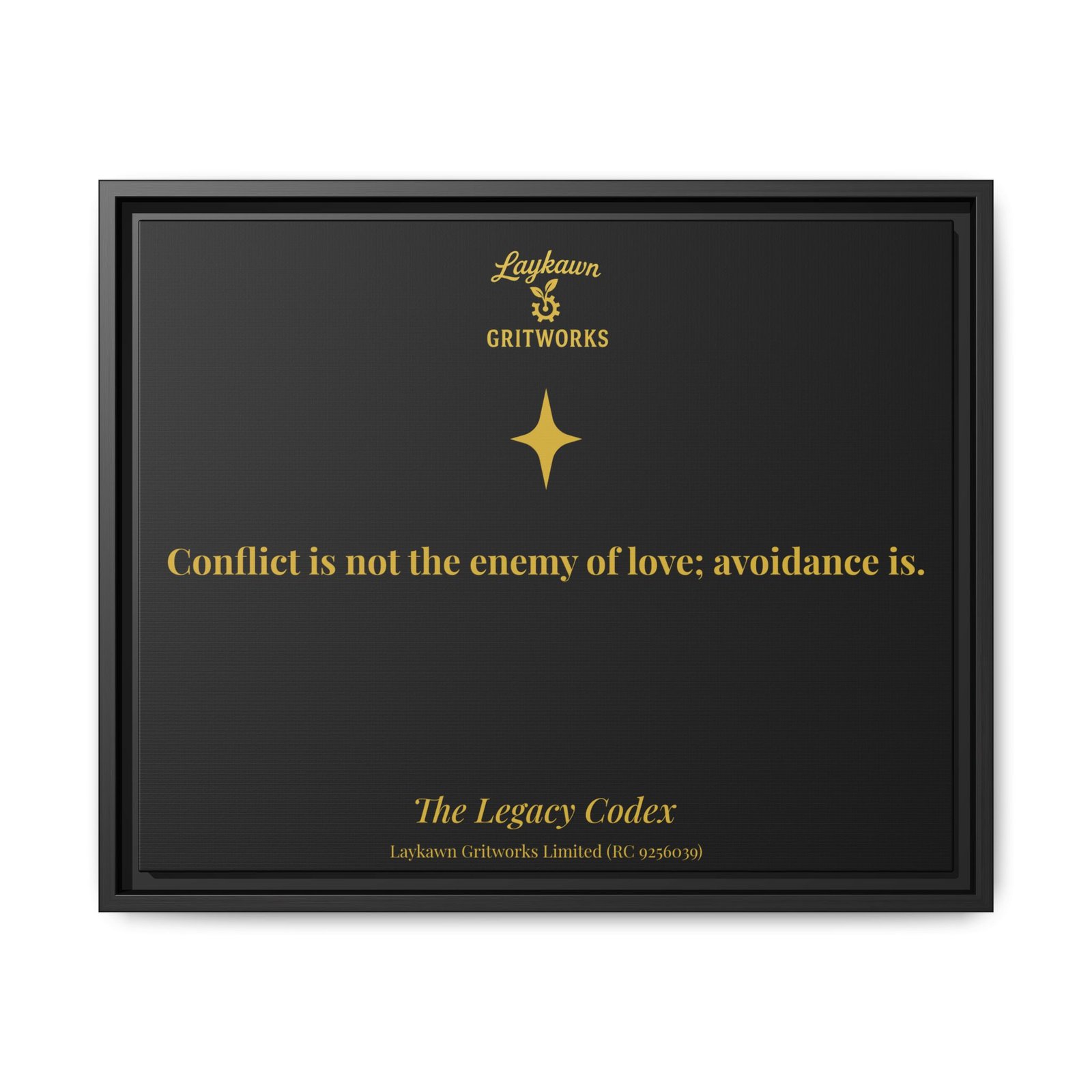 Love and Conflict – The Legacy Codex Premium Framed Canvas - Image 29