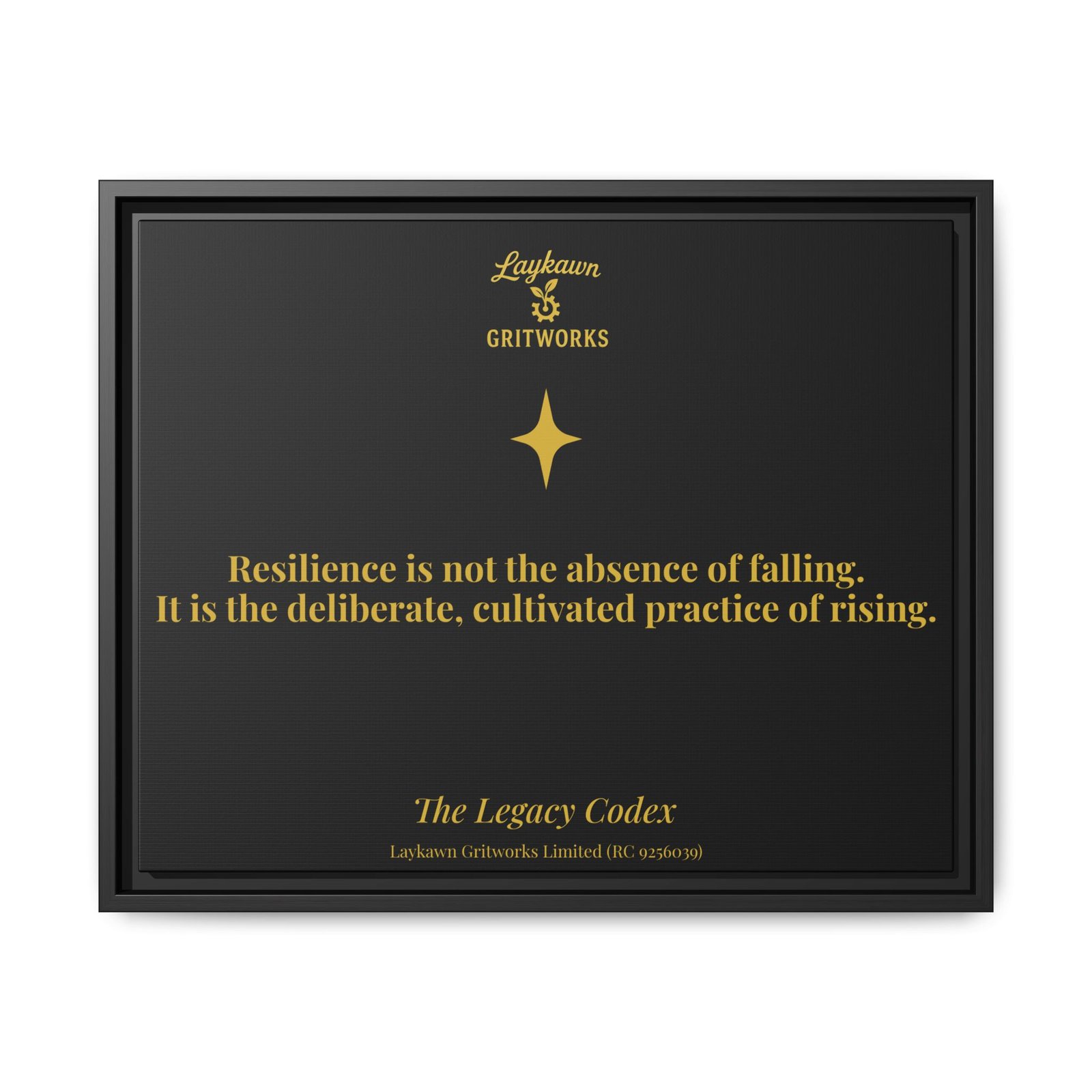 The Practice of Rising – The Legacy Codex Premium Framed Canvas - Image 29