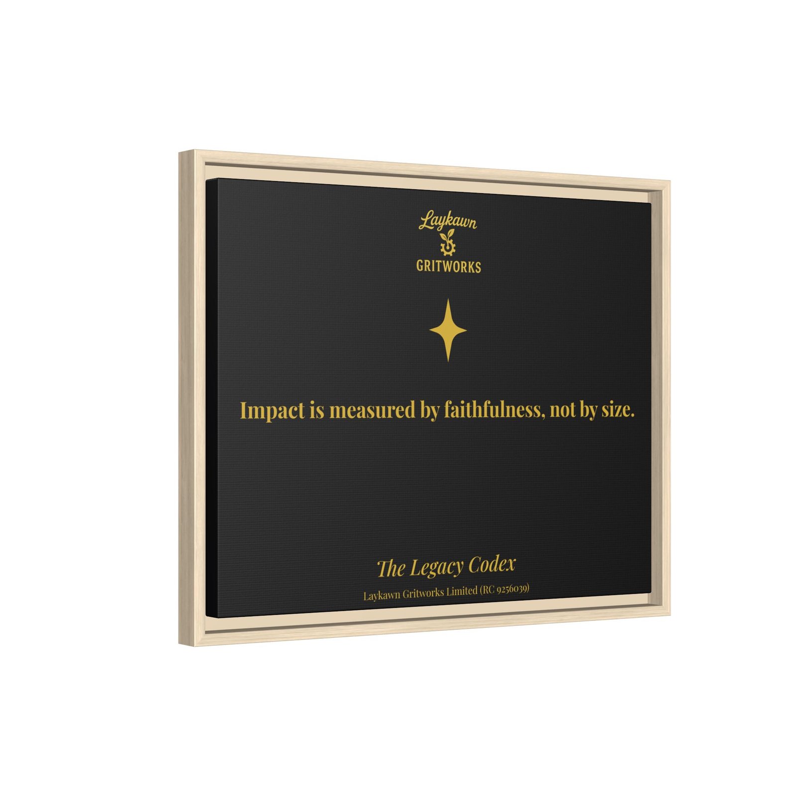 Faithful Impact – The Legacy Codex Premium Framed Canvas - Image 22