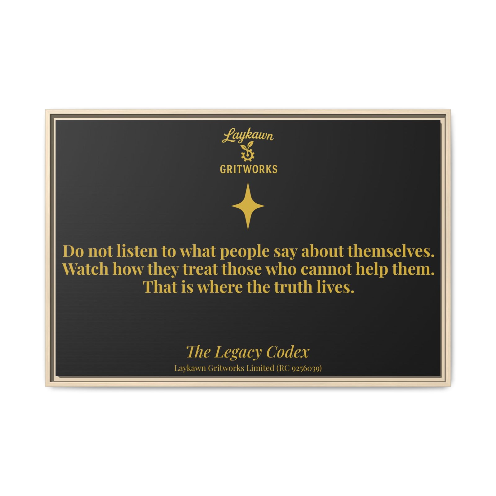 Where Truth Lives – The Legacy Codex Premium Framed Canvas - Image 45