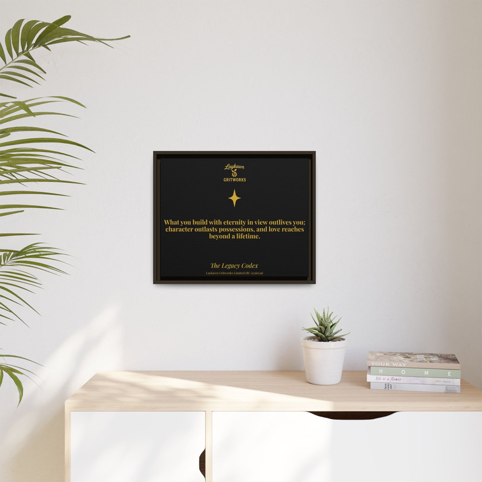 Eternity in View – The Legacy Codex Premium Framed Canvas - Image 27