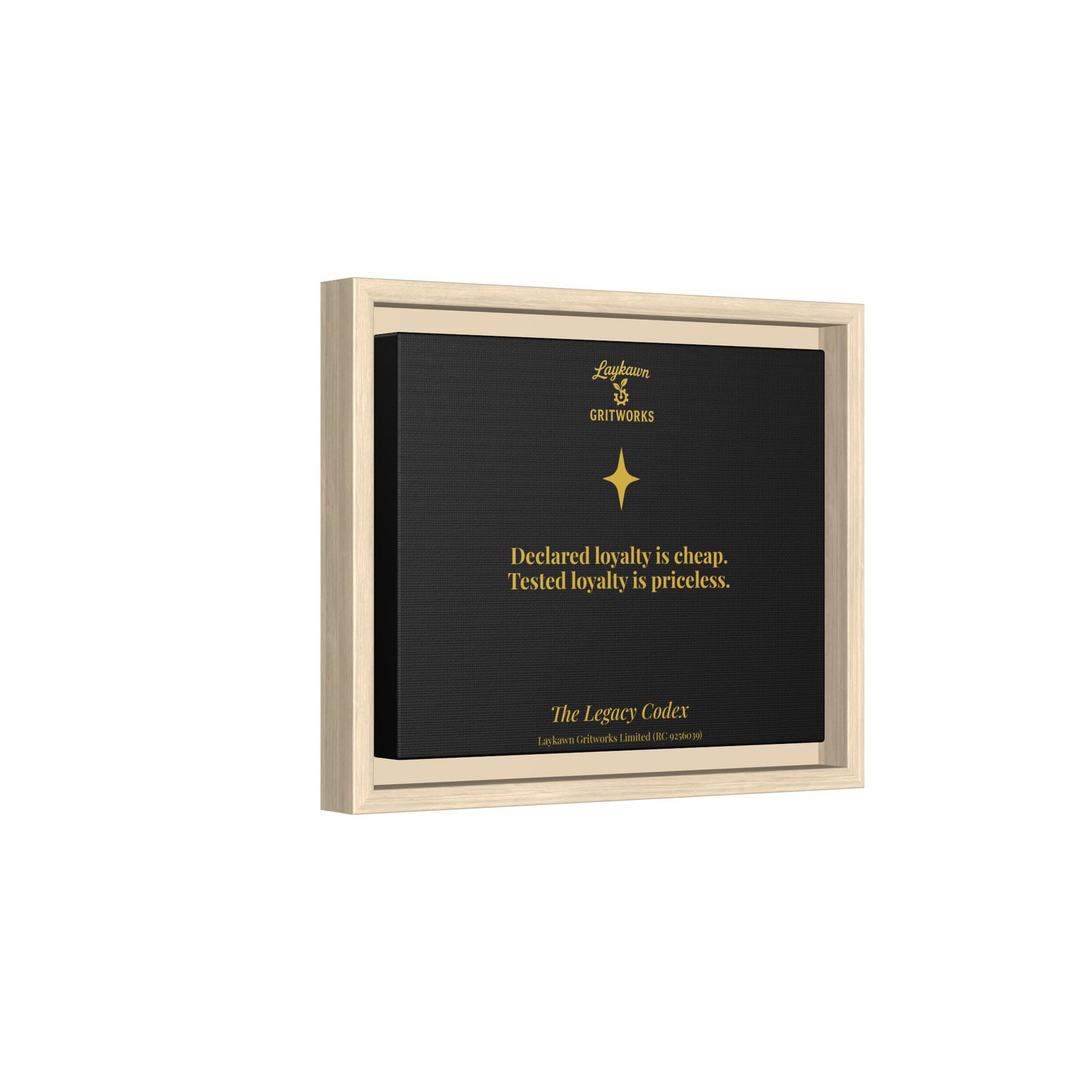 The Price of Loyalty – The Legacy Codex Premium Framed Canvas - Image 6
