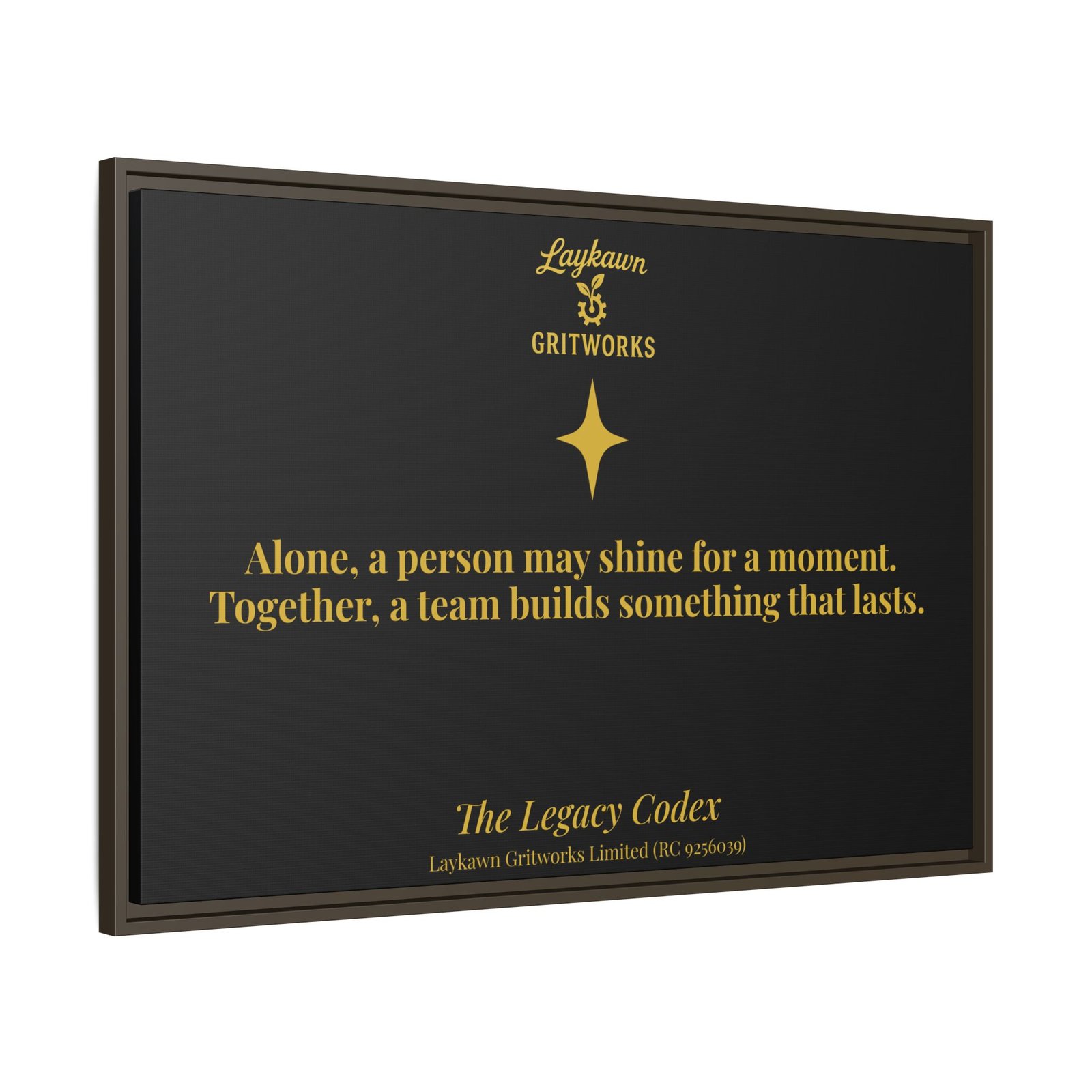 The Power of Together – The Legacy Codex Premium Framed Canvas - Image 38