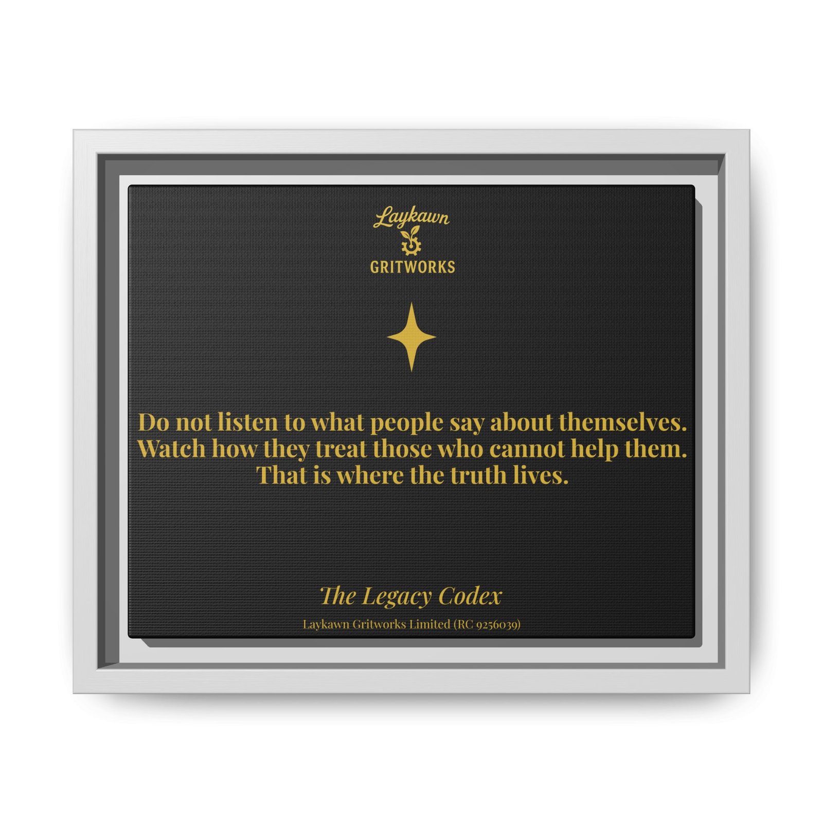 Where Truth Lives – The Legacy Codex Premium Framed Canvas - Image 13