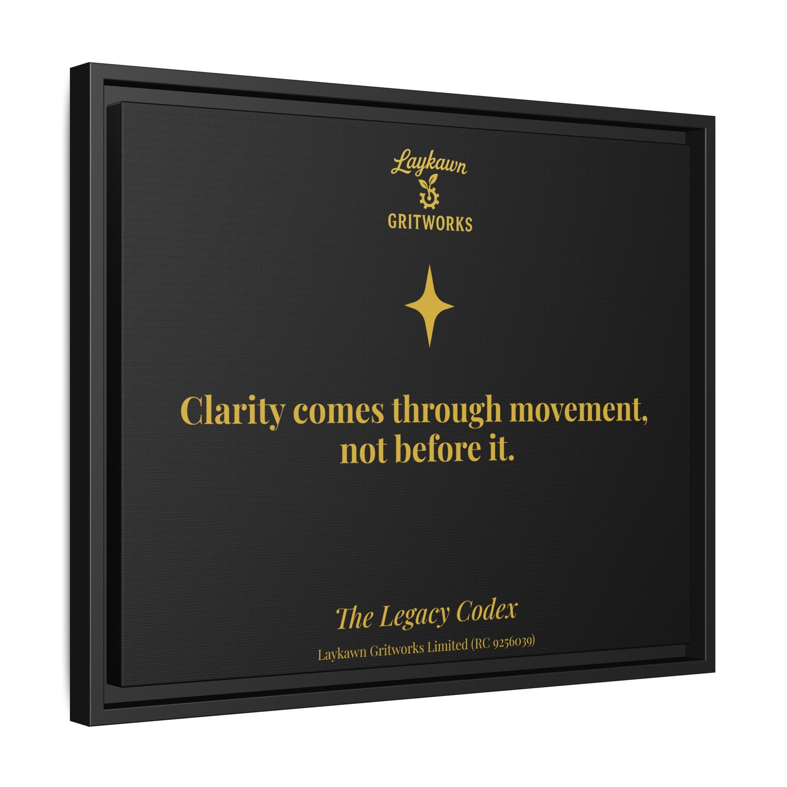 The Power of Movement – The Legacy Codex Premium Framed Canvas - Image 30