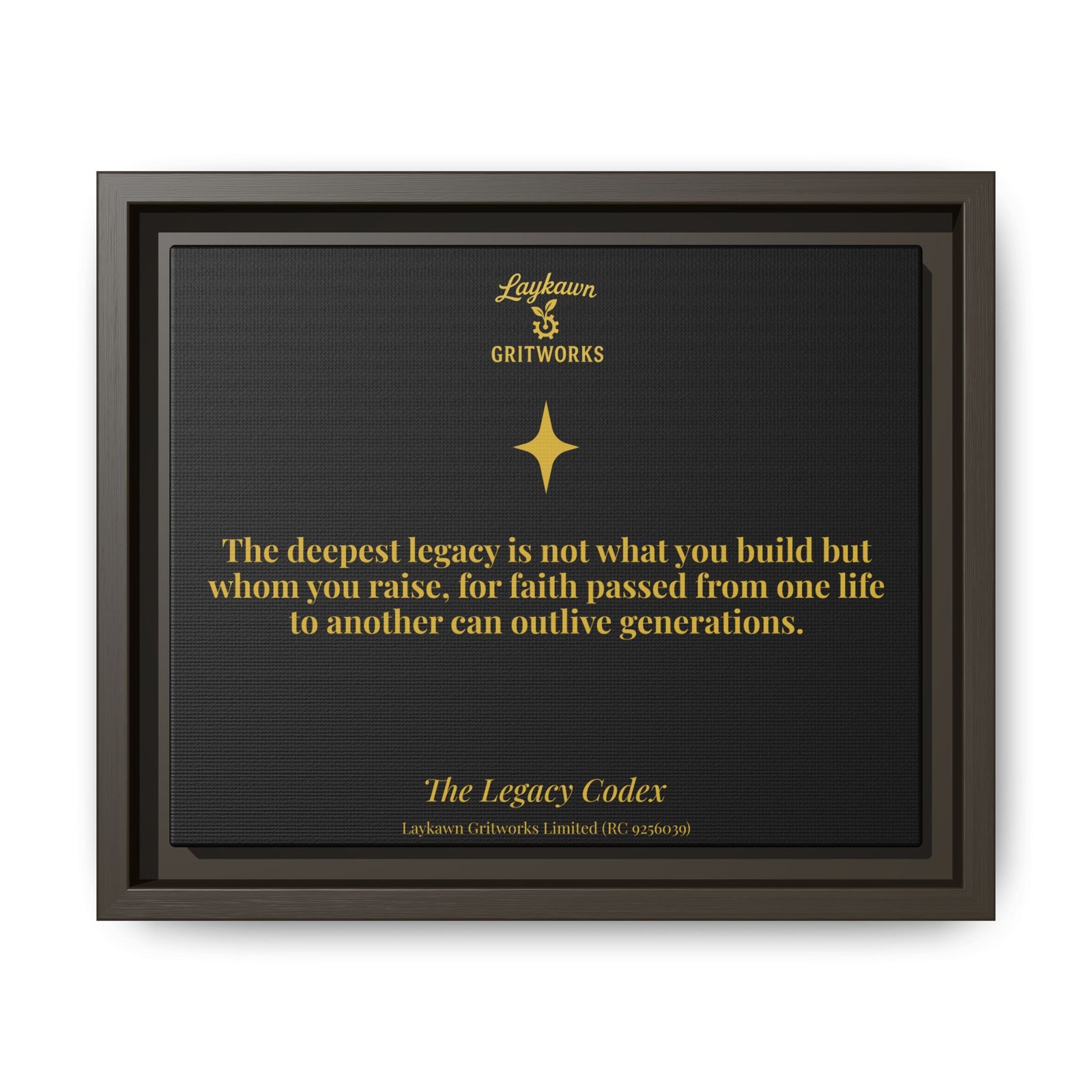 The Deepest Legacy – The Legacy Codex Premium Framed Canvas - Image 9