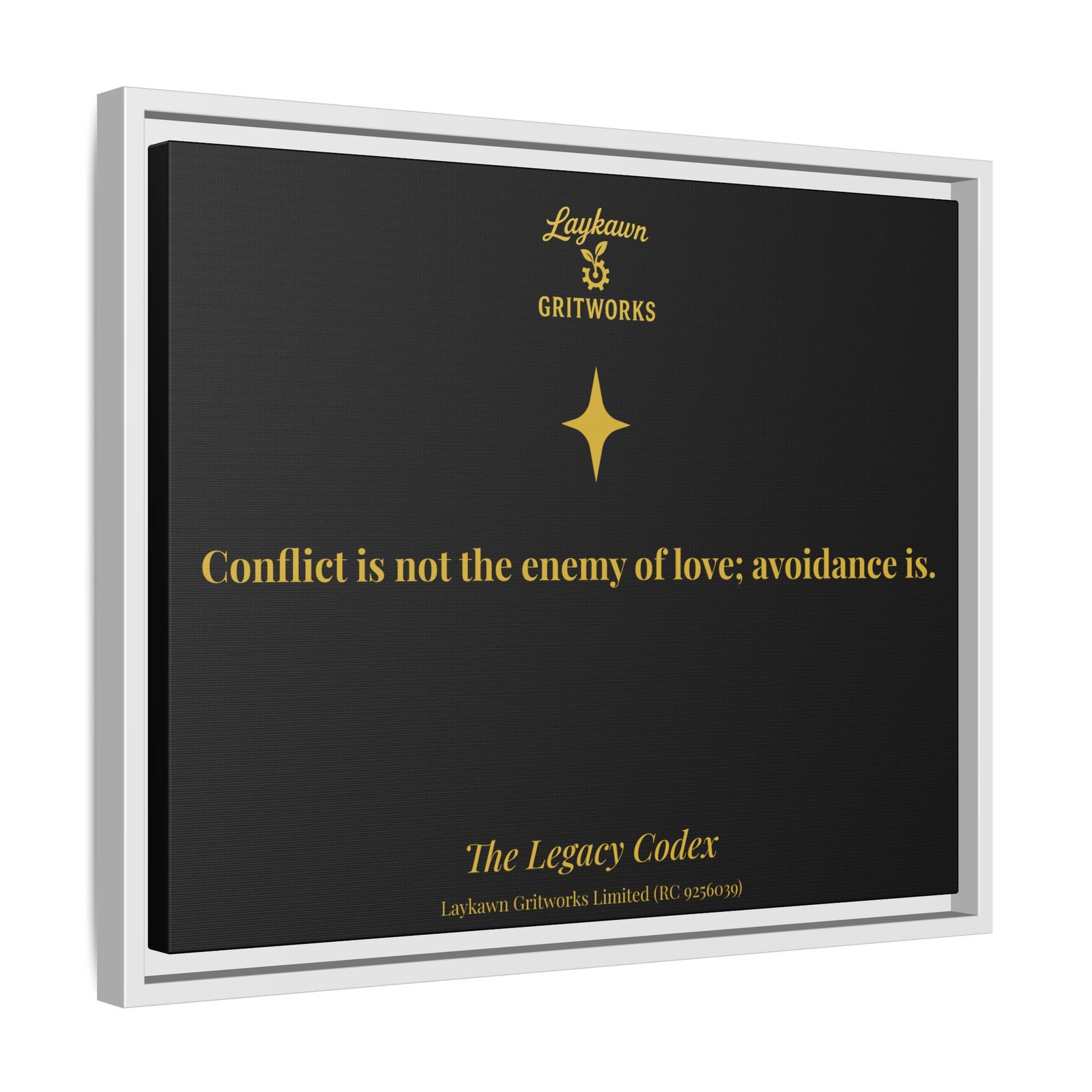 Love and Conflict – The Legacy Codex Premium Framed Canvas - Image 18