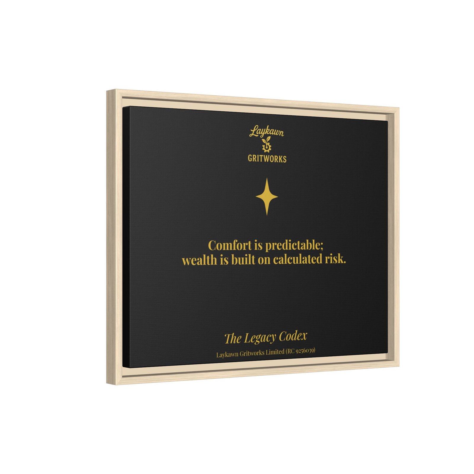 Calculated Risk – The Legacy Codex Premium Framed Canvas - Image 22