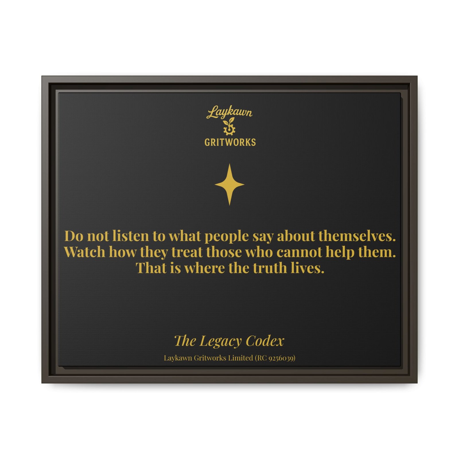 Where Truth Lives – The Legacy Codex Premium Framed Canvas - Image 25