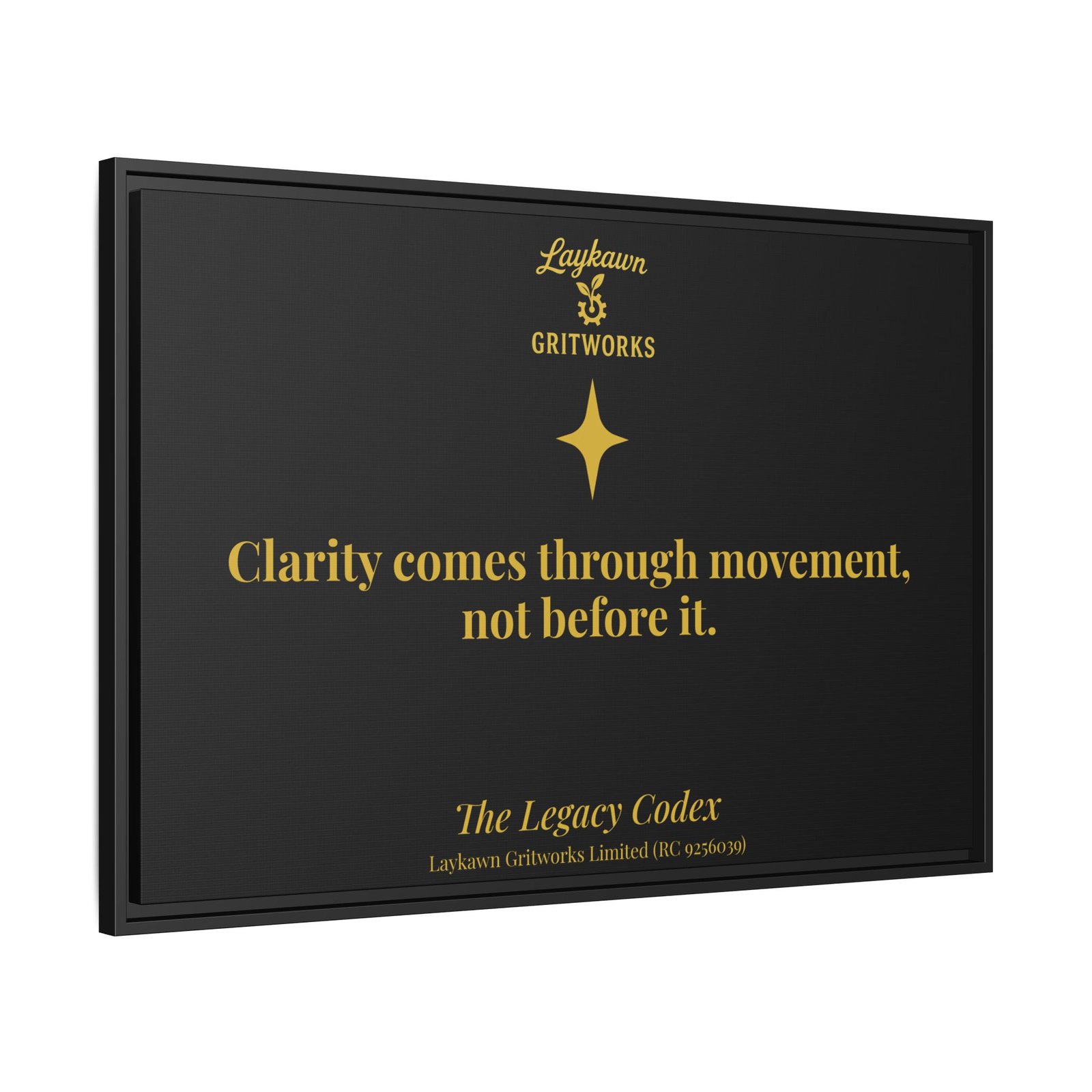 The Power of Movement – The Legacy Codex Premium Framed Canvas - Image 42