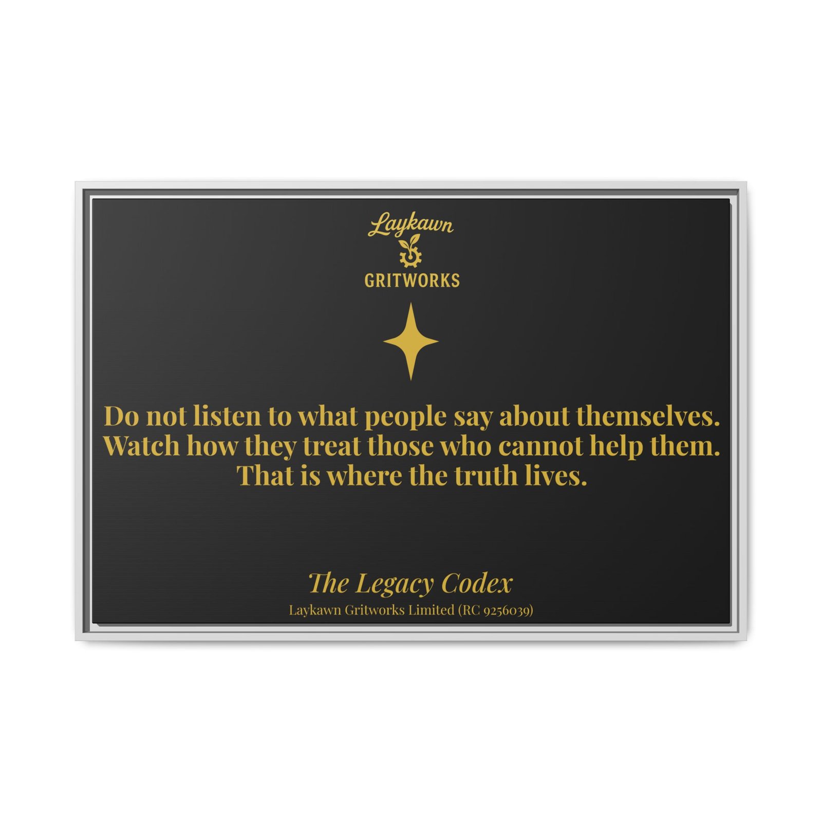 Where Truth Lives – The Legacy Codex Premium Framed Canvas - Image 33