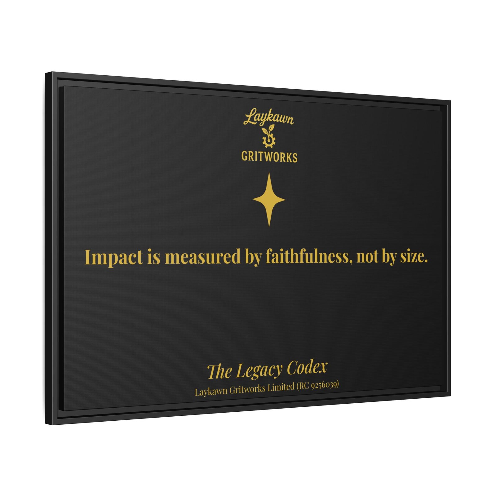 Faithful Impact – The Legacy Codex Premium Framed Canvas - Image 42