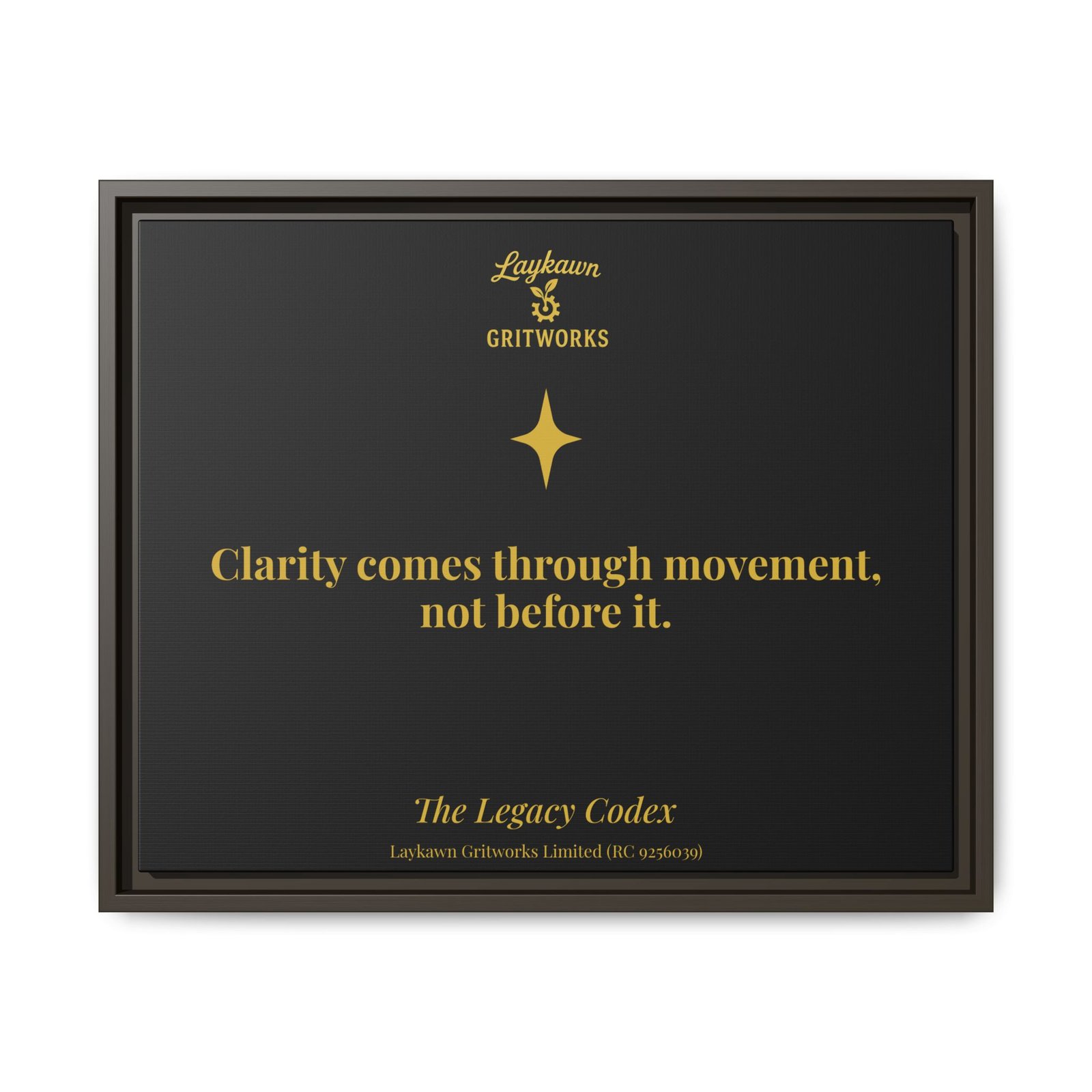 The Power of Movement – The Legacy Codex Premium Framed Canvas - Image 25