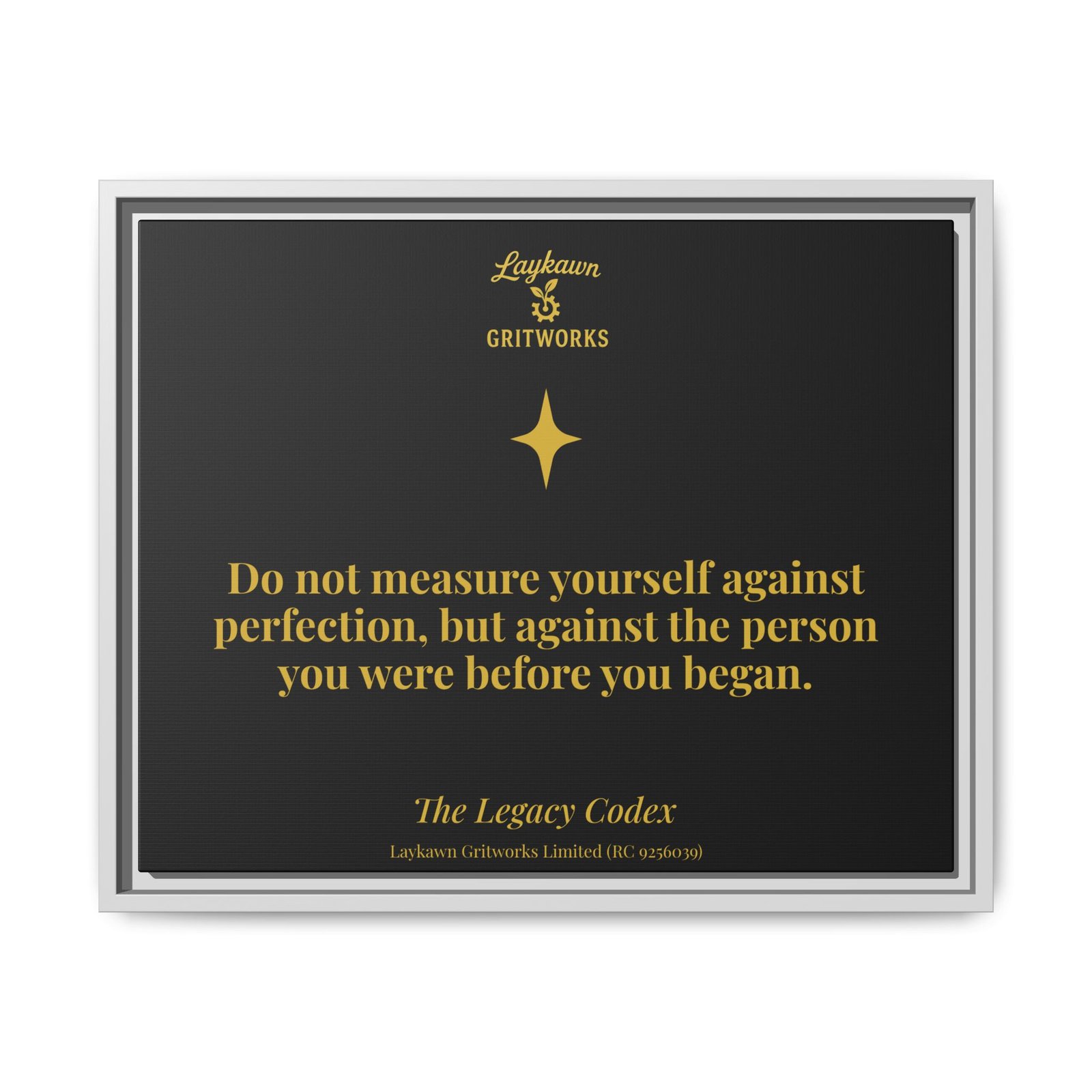 The Measure of Growth – The Legacy Codex Premium Framed Canvas - Image 17