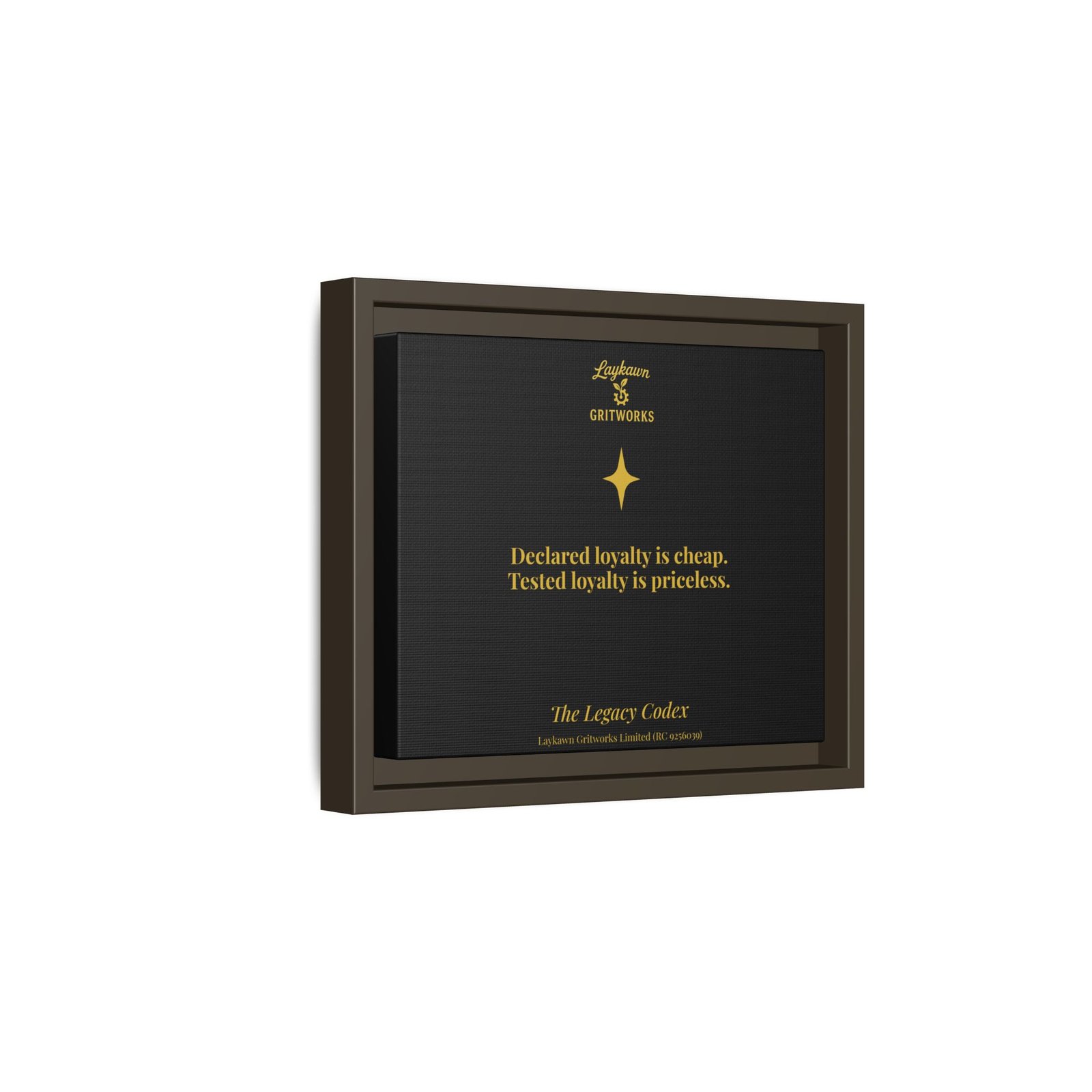 The Price of Loyalty – The Legacy Codex Premium Framed Canvas - Image 10