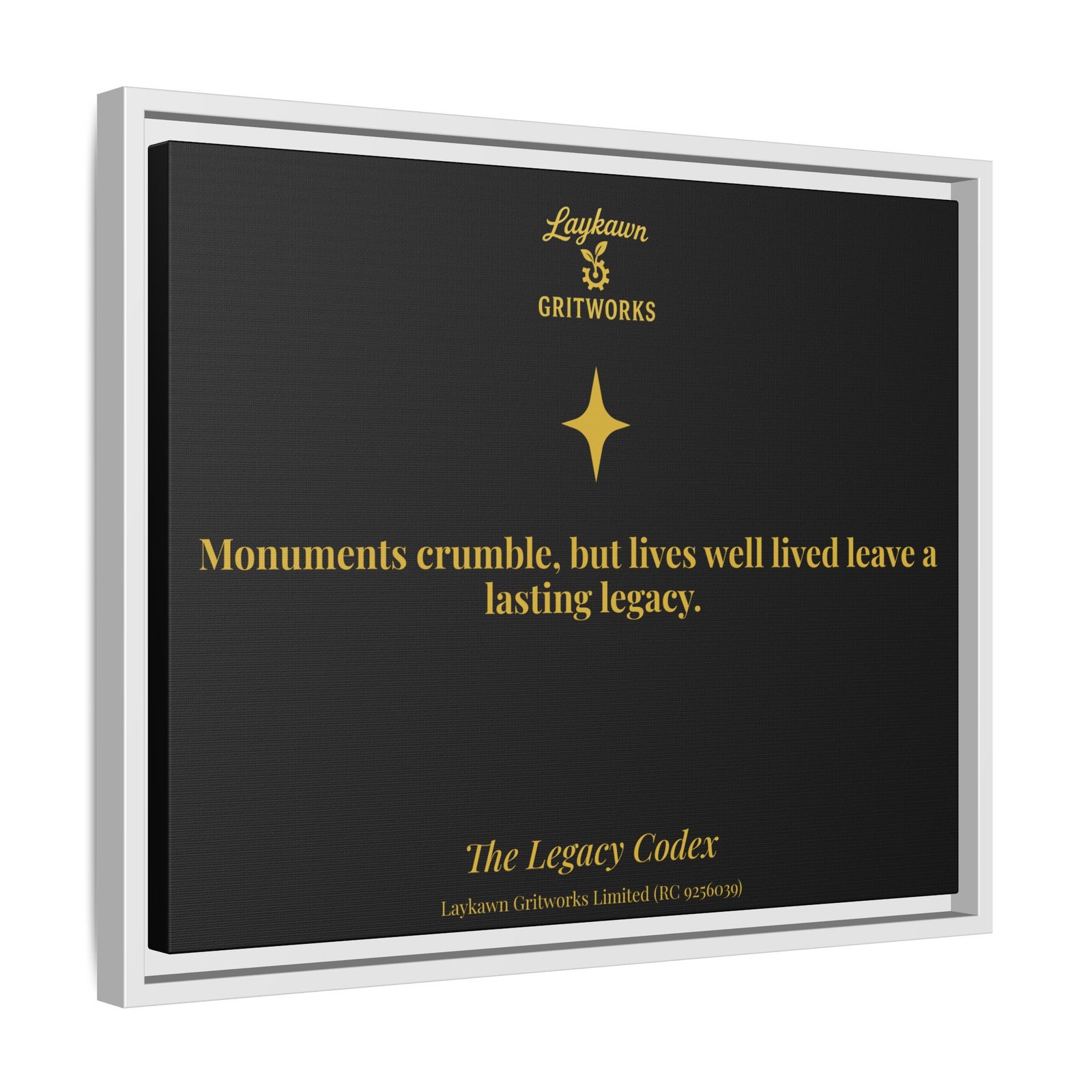 A Life Well Lived – The Legacy Codex Premium Framed Canvas - Image 18