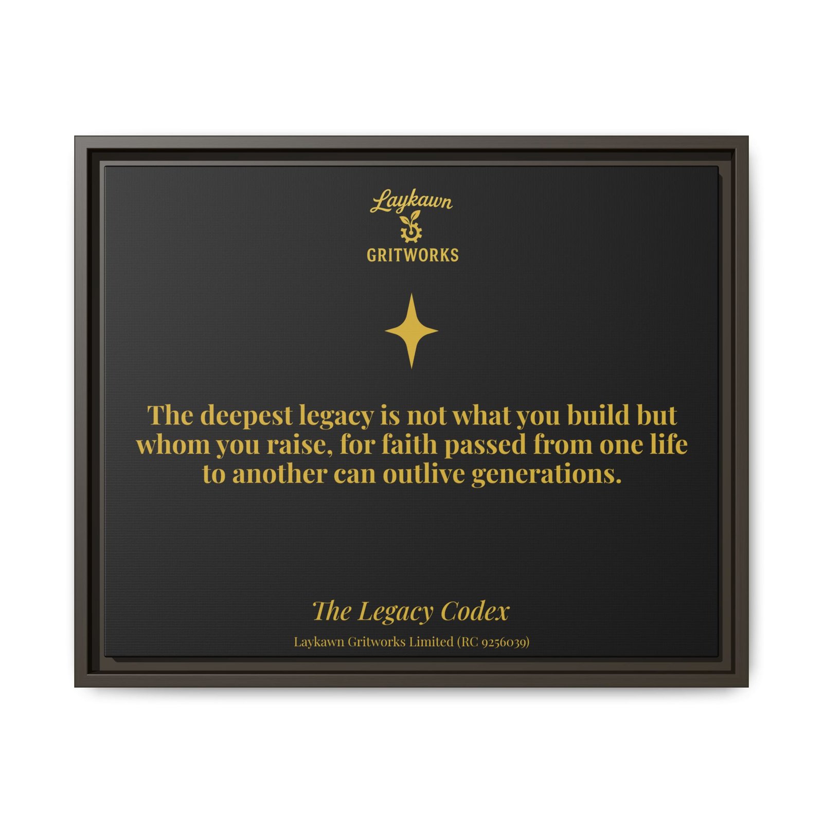 The Deepest Legacy – The Legacy Codex Premium Framed Canvas - Image 25