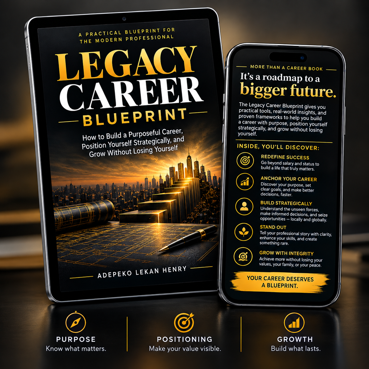 Legacy Career Blueprint: How to Build a Purposeful Career, Position Yourself Strategically, and Grow Without Losing Yourself
