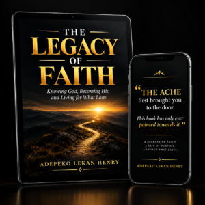 The Legacy of Faith: Knowing God, Becoming His, and Living for What Lasts