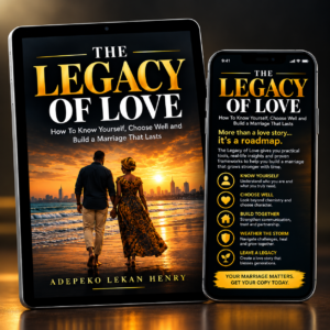 The Legacy of Love: How To Know Yourself, Choose Well, and Build a Marriage That Lasts